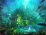 underwater castle