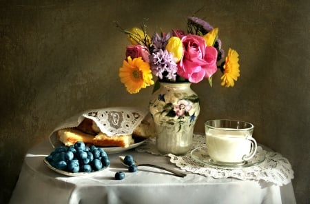 Still Life - pretty, still life, flower, vase