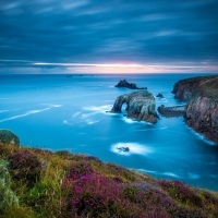 Cape of Lands End, Cornwall,England