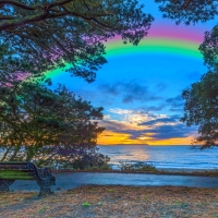 England Coast Rainbow