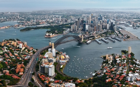 Sydney, Australia - Sidney, Australia, opera, city, bridge