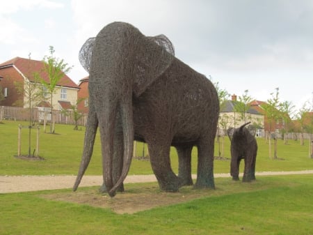 Elephant Sculpture - Monuments, Animals, Statues, Sculpture, Elephants