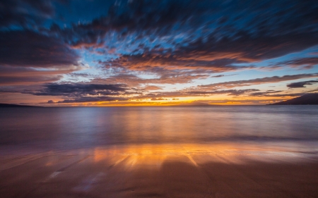 Stunning Sunset Over Ocean