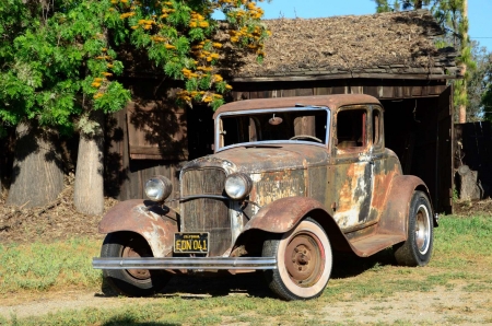 Patina Doesnâ€™t Begin to Describe the Finish on this Barn-Find 1932 Ford 5-Window Coupe - classic, ford, coupe, barn