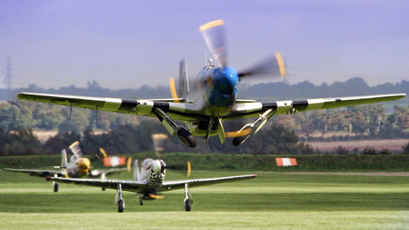 P-51 Mustang - mustang, p51, 1920 x 1080, Entropy, fighter aircraft, 1080p, 1080i, wwii, wallpaper