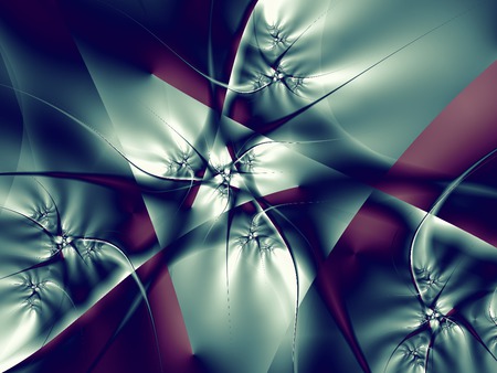 Folded Silk - fractal, abstract, 3d