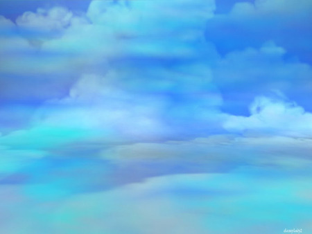 BackgroundArtcloudposer - design, cloud, blue, pink