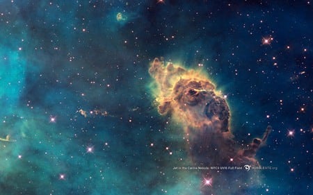 Carina Nebula Pillar - hubble, space, constellations, stars, nebula, nebulae