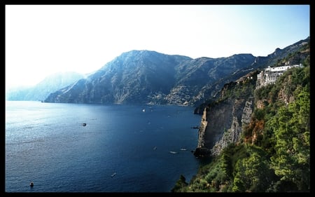 View from Praiano - view, sea, praiano