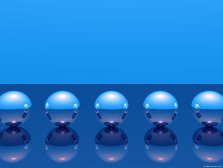 Arranged Ideas - 3d, abstract, blue