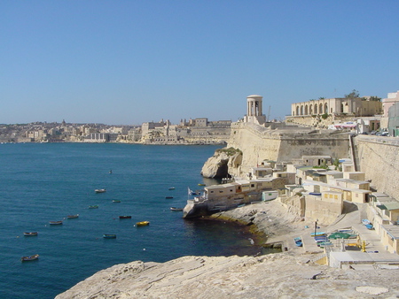 Malta - architecture, valletta, harbour