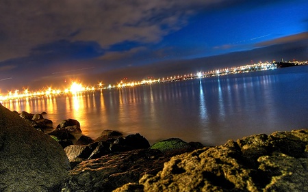 Gorgeous Bridge - beauty, sparkling, cool, blue, awesome