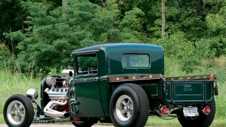 1930 Ford Model A Pickup - hot, truck, old-timer, ford, rod, pick-up, model