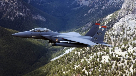 McDonnell Douglas F-15E Strike Eagle - Eagle, Plane, Douglas, F-15E, Military, McDonnell, Strike