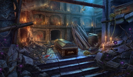 Bonfire Stories -  The Faceless Gravedigger15 - hidden object, cool, video games, fun, puzzle