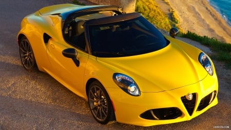 2015 Alfa Romeo 4c Spider - Car, Romeo, Sports, Spider, Alfa