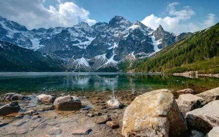 Lake Morskie Oko, Tatry, Poland