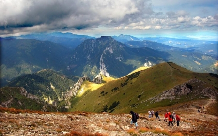 Tatry, Poland - clouds, Tatry, mountains, Poland