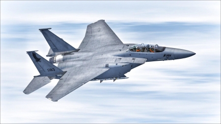 McDonnell Douglas F-15E Strike Eagle - eagle, mcdonnell, military, plane, douglas, f-15e, strike