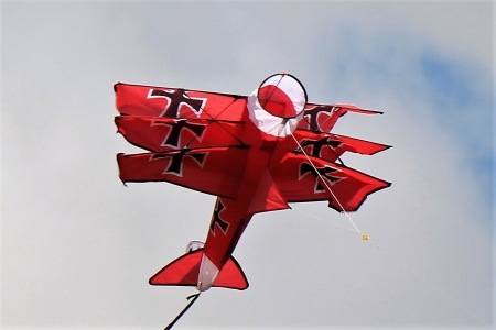 kite - kite, sky, photo, red