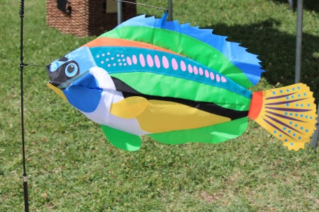 fish kite - fish, kite, outside, photo