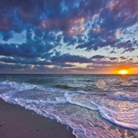 The Sun on the Sea