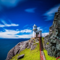 Sheep's Head Lighthouse on Tooran Island, Ireland