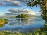 Lake in Mazury, Poland