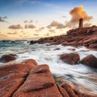 Rocky Coast Lighthouse