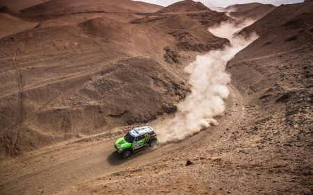 mini cooper rally - cooper, mini, desert, rally