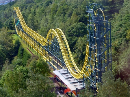 would you - roller, high, ride, coaster, thrill