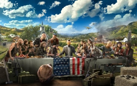 Far Cry 5 - game, FC5, realistic, Far Cry 5, Far Cry V, 2018, open world, Ubisoft, gaming, New, video game