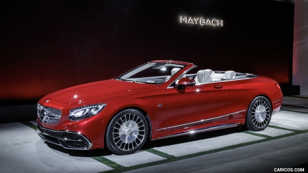 2017 Mercedes-Maybach S 650 Cabriolet - Car, Red, Maybach, S 650, Mercedes, Cabriolet, Luxury