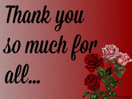 THANK YOU - CARD, YOU, COMMENT, THANK