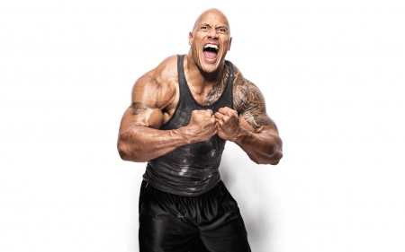 dwayne johnson - tattoo, man, johnson, dwayne