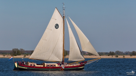 Hoop op Zegen - hoop, sail, zegen, boat