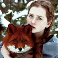Girl with fox
