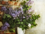 VASE OF LILACS