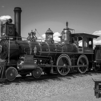 vintage locomotive