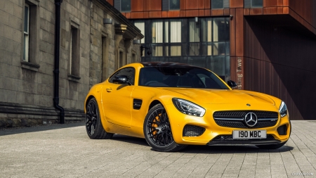 2016 Mercedes-AMG GT S (UK-Spec) - Car, GT S, Sports, Mercedes, AMG