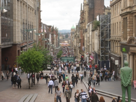 Buchanan Street - Glasgow - Scotland - Cities, Glasgow, Scottish Cities, Scotland