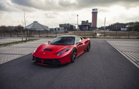 Ferrari - red, car, cool, ferrari, fun