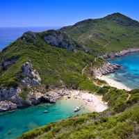 Bay of Corfu,Greece