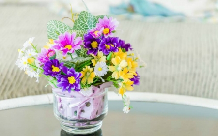 Beautiful Flowers - colorful, flowers, plants, container