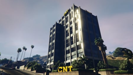 Grand Theft Auto 5 - Rockstar Games, CNT, Grand Theft Auto, fictional, Conglomerated National Television, open world, Grand Theft Auto V, television network, Grand Theft Auto 5, GTA 5, video game, HD Universe, game, San Andreas, architecture, GTA V, GTA, Los Santos, gaming, building