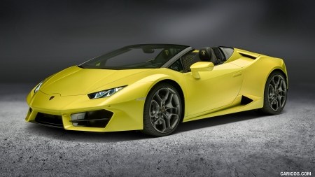 2017 Lamborghini Huracan Spyder RWD - Lamborghini, Car, Sports, Huracan, Spyder