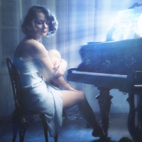 Pretty Woman With Piano