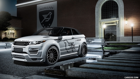 2017 HAMANN Range Rover Evoque Cabrio Widebody - rover, hamann, tuned, evoque, car, cabrio, tuning, range, widebody