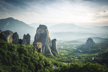 Beautiful Scenery - sky, nature, mountain, pillars