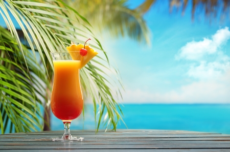 Cocktail - drink, summer, food, resort, sea